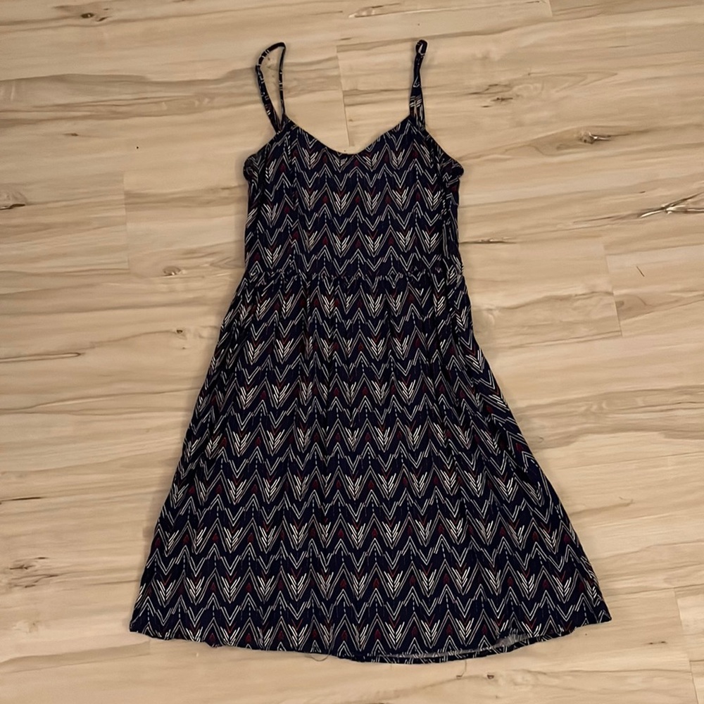 Blue dress